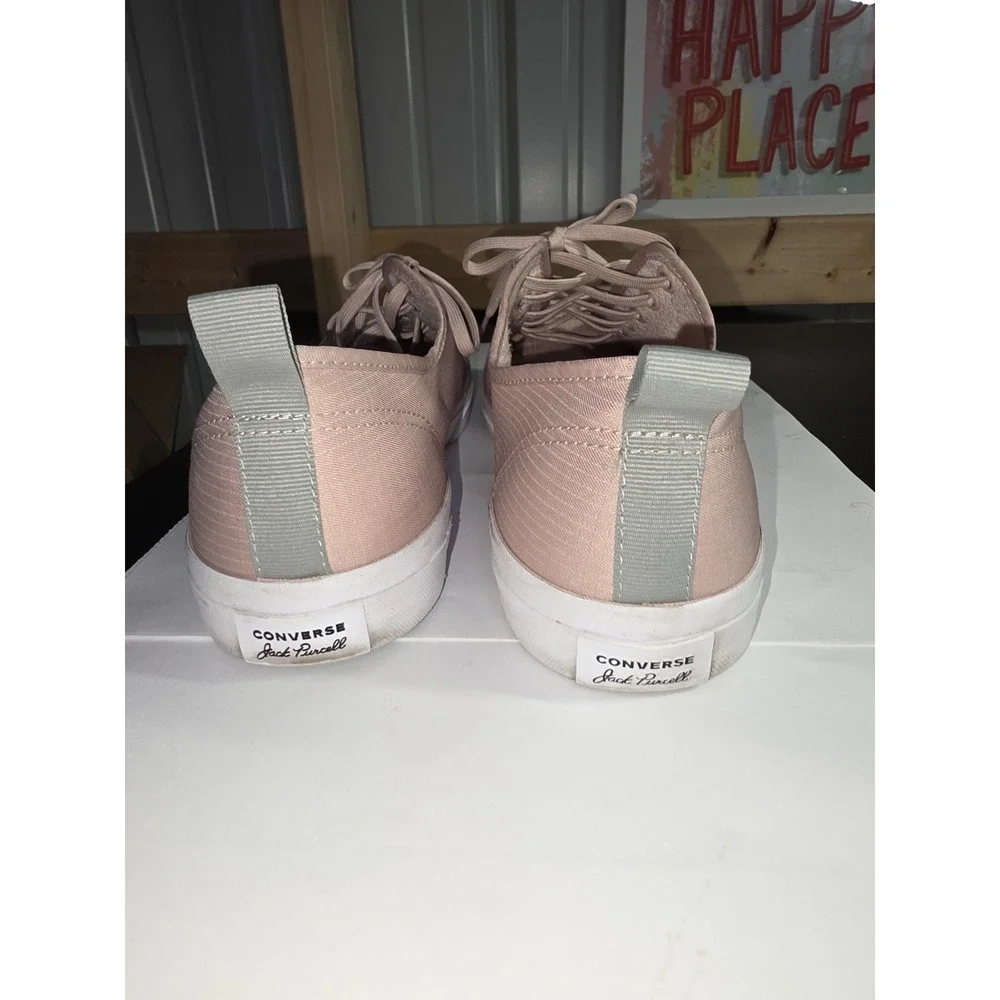 Converse Jack Purcell Vintage Sneakers Salmon Color Insize 11 - Picture 3 of 6
